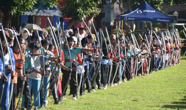 Sambut-Hari-Bhayangkara-ke--79-Polres-Bondowoso-Gelar-Kejuaraan-Panahan